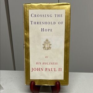 Book Crossing the Threshold of Hope by John Paul II